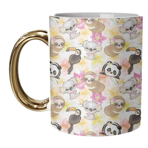 CUTE ANIMALS - unique mug by Anastasios Konstantinidis