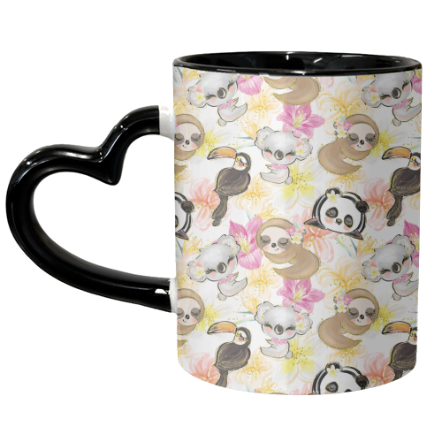 CUTE ANIMALS - unique mug by Anastasios Konstantinidis