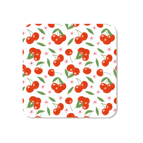 Cute cherry pattern - Magnet by PixieDrew