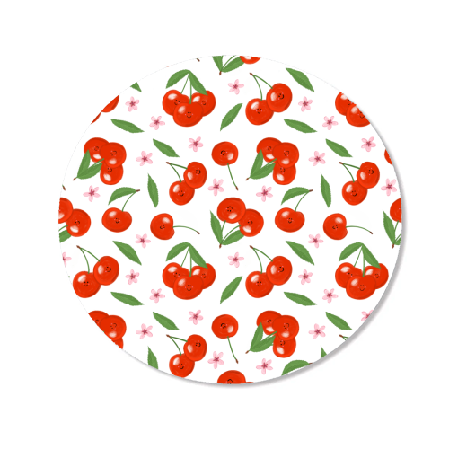 Cute cherry pattern - Magnet by PixieDrew