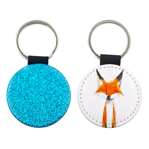 Cute fox - keyring by haris kavalla