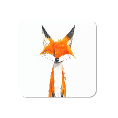 Cute fox - Magnet by haris kavalla