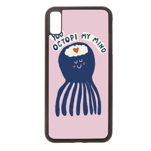 Cute Octopus Love - stylish phone case by Giddy Kipper
