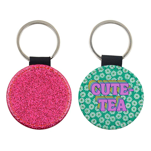 Cute-Tea - keyring by Nida Designs