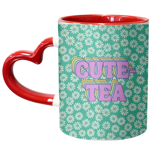 Cute-Tea - unique mug by Nida Designs
