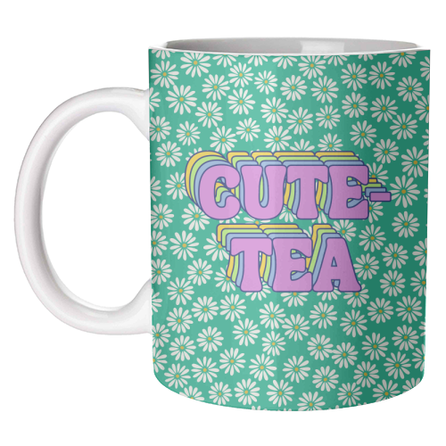 Cute-Tea - unique mug by Nida Designs
