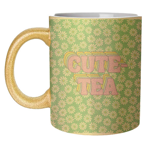 Cute-Tea - unique mug by Nida Designs
