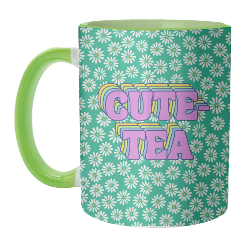 Cute-Tea - unique mug by Nida Designs