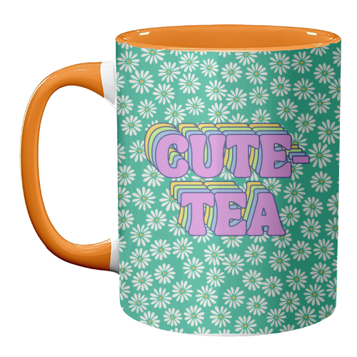 Cute-Tea - unique mug by Nida Designs