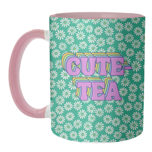 Cute-Tea - unique mug by Nida Designs