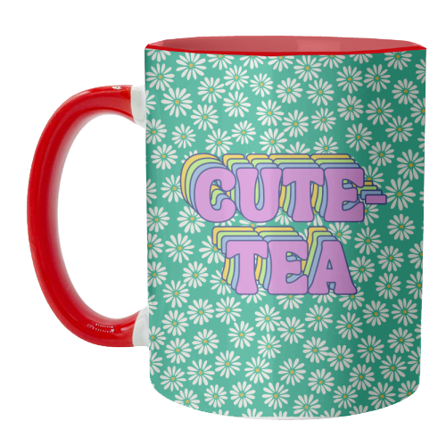 Cute-Tea - unique mug by Nida Designs