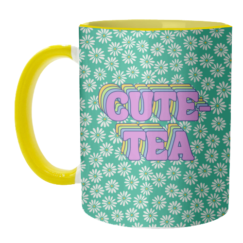 Cute-Tea - unique mug by Nida Designs
