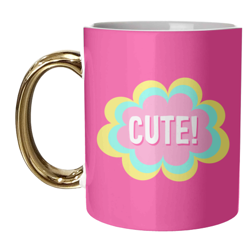 Cute! - unique mug by Adam Regester