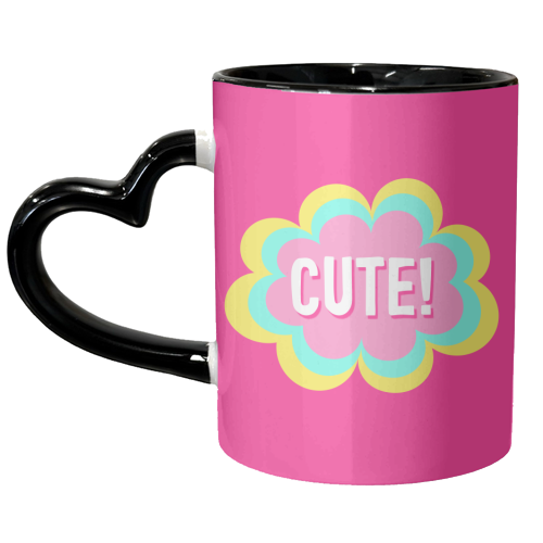 Cute! - unique mug by Adam Regester