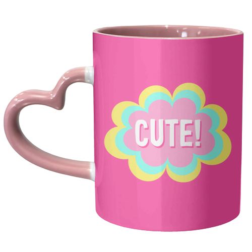 Cute! - unique mug by Adam Regester