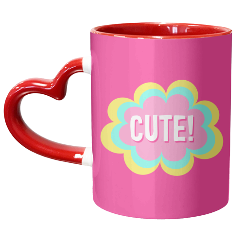 Cute! - unique mug by Adam Regester