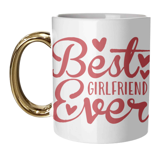 Cute Valentine's Day Girlfriend Giftware - unique mug by AbiGoLucky
