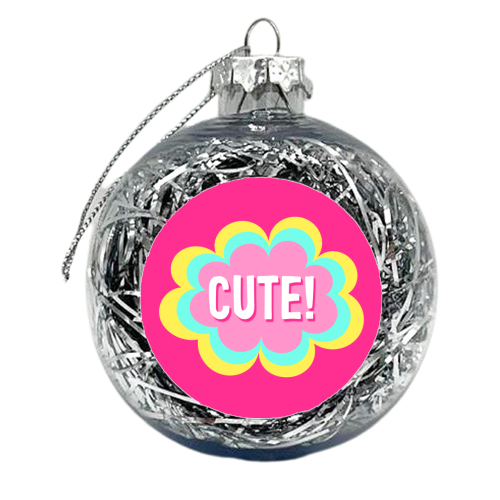 Cute! - xmas bauble by Adam Regester
