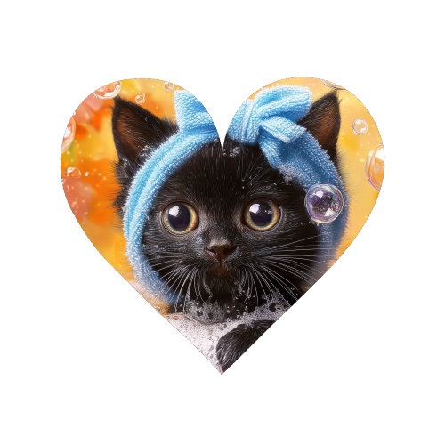 Cutie in the bathtub - Magnet by DejaReve