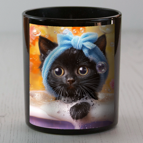 Cutie in the bathtub - scented candle by DejaReve