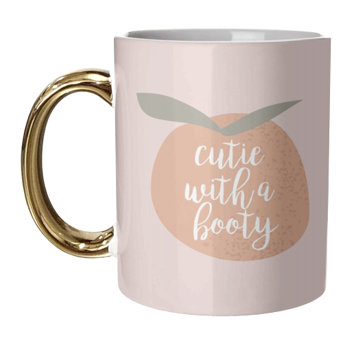 Cutie with A Booty - unique mug by Toni Scott