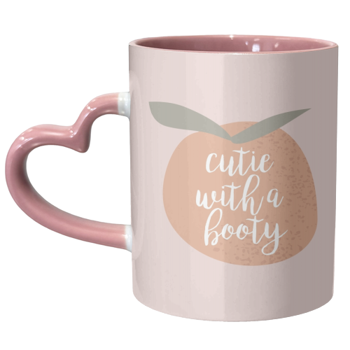 Cutie with A Booty - unique mug by Toni Scott