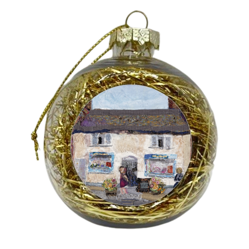Cymbeline Art and Cards, Princes Risborough - xmas bauble by Barbara Shaw