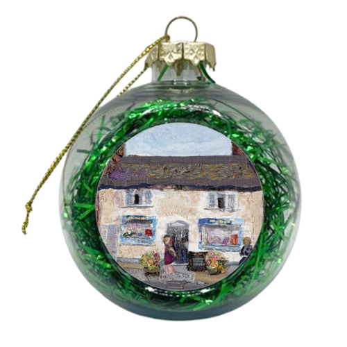 Cymbeline Art and Cards, Princes Risborough - xmas bauble by Barbara Shaw