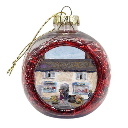 Cymbeline Art and Cards, Princes Risborough - xmas bauble by Barbara Shaw