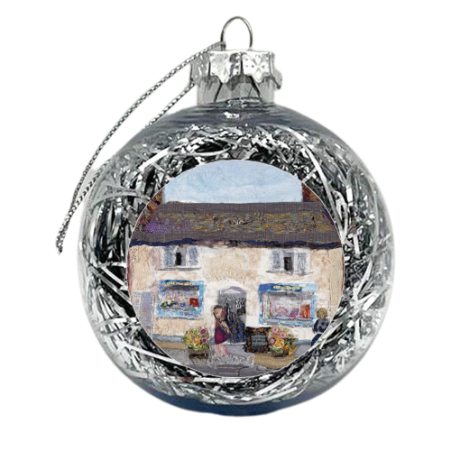 Cymbeline Art and Cards, Princes Risborough - xmas bauble by Barbara Shaw