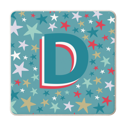 D - personalised beer coaster by The Boy and the Bear