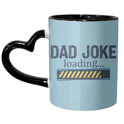 Dad Joke Loading - unique mug by Giddy Kipper