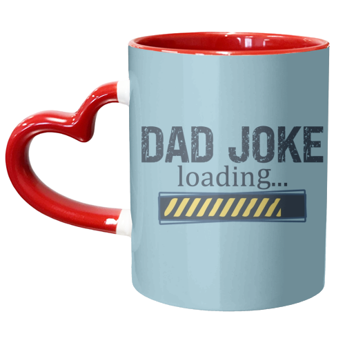 Dad Joke Loading - unique mug by Giddy Kipper