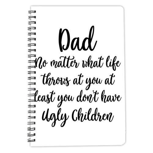 dad - personalised A4, A5, A6 notebook by Anastasios Konstantinidis