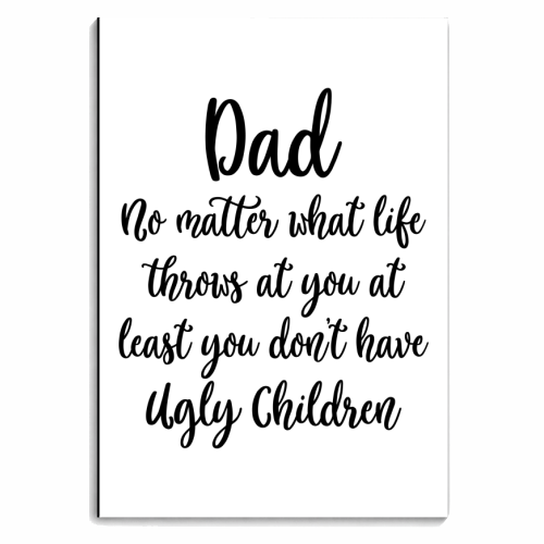 dad - personalised A4, A5, A6 notebook by Anastasios Konstantinidis