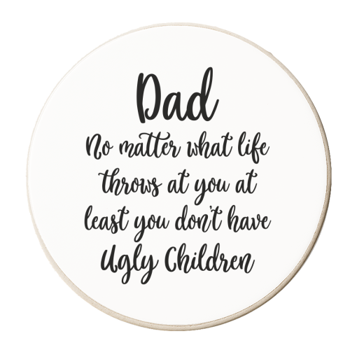 dad - personalised beer coaster by Anastasios Konstantinidis