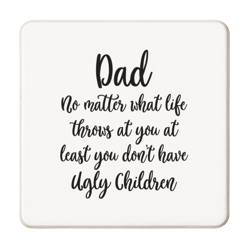 dad - personalised beer coaster by Anastasios Konstantinidis