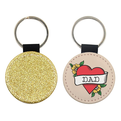 Dad Tattoo - keyring by The Queer Store