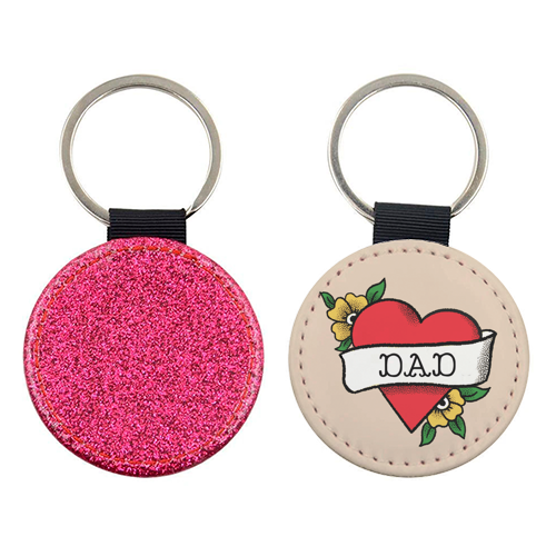 Dad Tattoo - keyring by The Queer Store