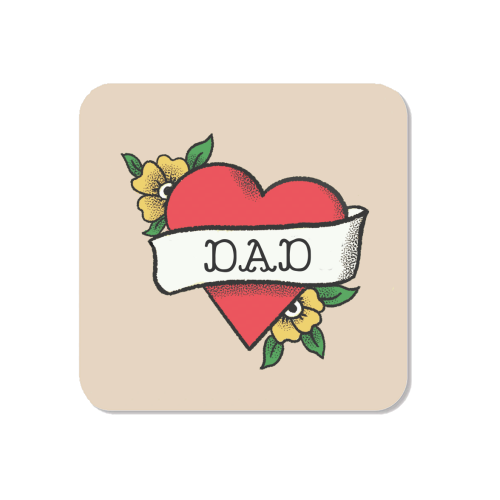 Dad Tattoo - Magnet by The Queer Store