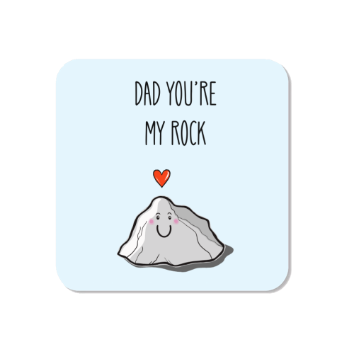 Dad You're My Rock - Magnet by Adam Regester