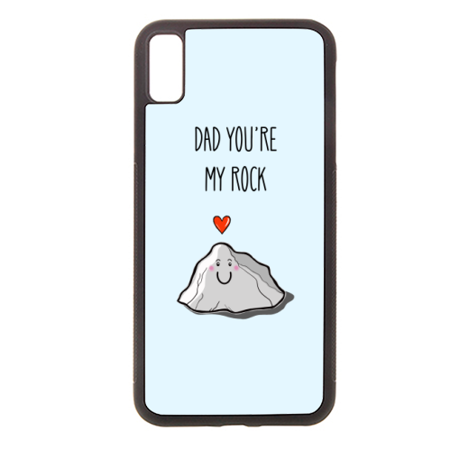 Dad You're My Rock - stylish phone case by Adam Regester
