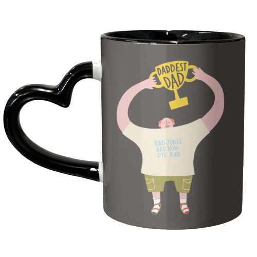 Daddest Dad - unique mug by AbiGoLucky