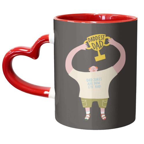 Daddest Dad - unique mug by AbiGoLucky