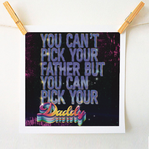 Daddy - A1 - A4 art print by ARTECCO
