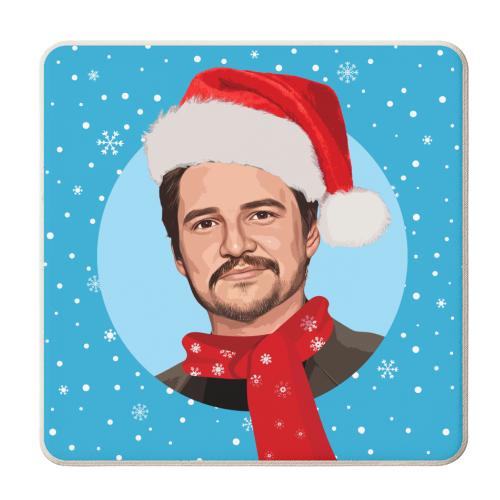 Daddy Christmas - personalised beer coaster by DOLLY WOLFE