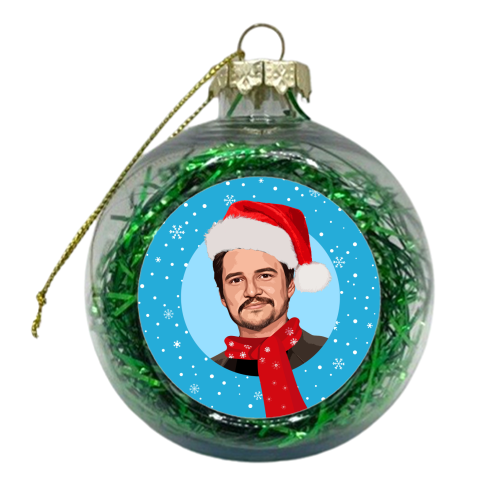 Daddy Christmas - xmas bauble by DOLLY WOLFE