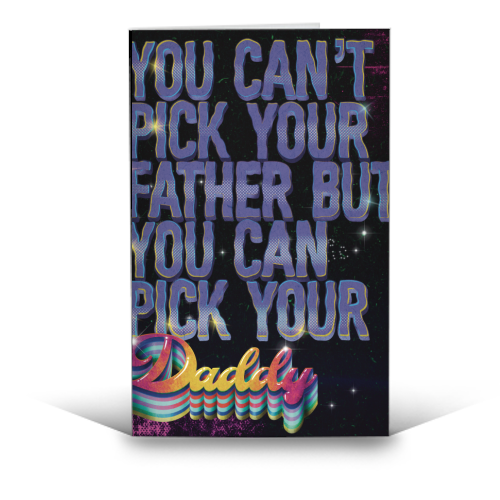 Daddy - funny greeting card by ARTECCO