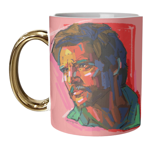 Daddy Pedro - unique mug by Beverley Rae