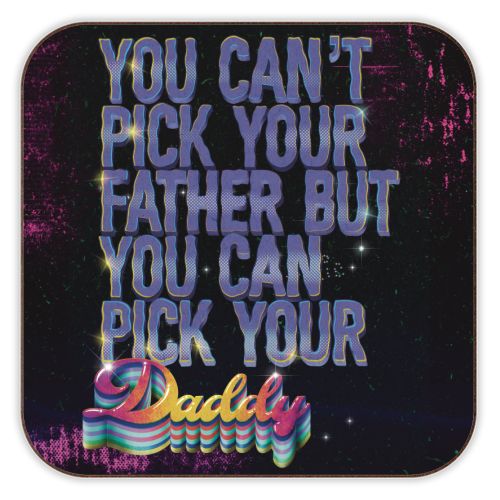Daddy - personalised beer coaster by ARTECCO